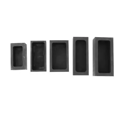 £12.49 • Buy Gold Graphite Ingot Kit Kat Bar Mold For Melting Casting Refining Scrap