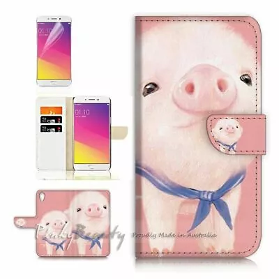 Piggy TPU Phone Wallet Case Cover For New Optus X Start 2  - 21440 • $13.99