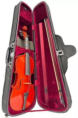 Lisle Handmade Violin Model 116 7/8 With Glasser Bow & Hard Case • $214.99