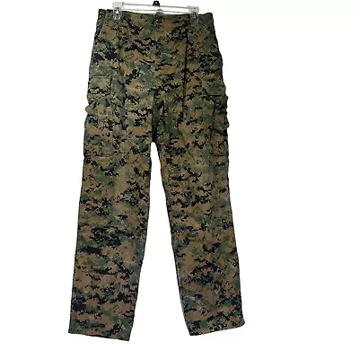 US Marine Corps USMC Woodland MARPAT Combat Pants Size 31 Military Camouflage • $26.24