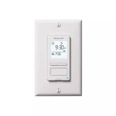 Honeywell RPLS540A1002 7-Day Programmable Timer Switch White • $50.89