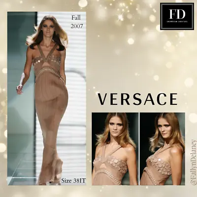 Versace Runway/Editorial Evening Gown Fall/Winter 2007 Size 38IT • $2900