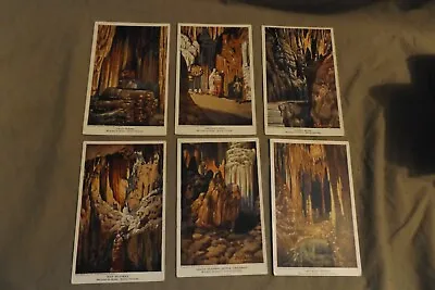 $3.19 • Buy 6 Vintage 50s Era Unposted Postcard Souvenirs LURAY CAVERNS Miracles In Stone VA