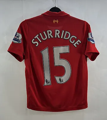 £14.99 • Buy Liverpool Sturridge 15 Home Football Shirt 2012/13 Adults XS Warrior F409