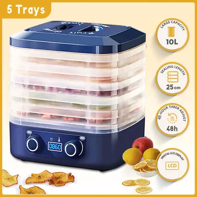 Dehydrators For Food Freeze Dryer Machine For Home Food Meats & Veggies 5 Layer • $49.85