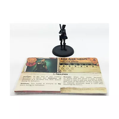 Wyrd Malifaux Guild 32mm Miss Anne Thrope (Wastrel) (Gen Con Exclusive) #5 NM • $17