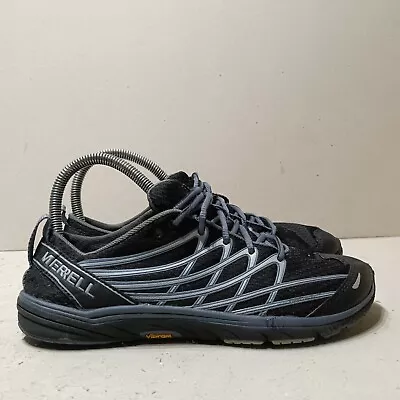 Merrell Bare Access Arc 3 J06302 Womens Size 6.5 Running Shoes Black Silver UK5 • £32.95