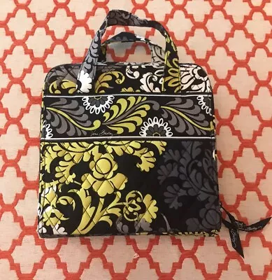 Vera Bradley Travel Organizer Bag For Toiletries/Cosmetics Baroque Black White • $14.84