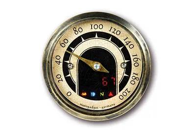 Motogadget Analog Speedometer Mst Vintage With Brass Ring 361-808 • $366.71