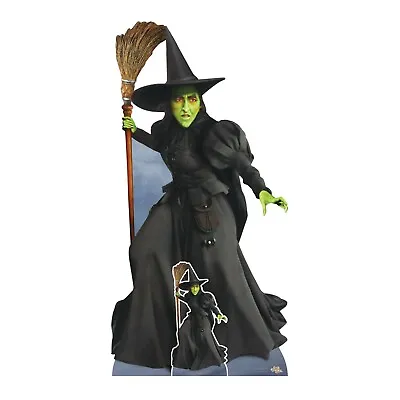 Wicked Witch Fom The Wizard Of Oz Lifesize Cardboard Cutout FREE Mini Standee • £39.99