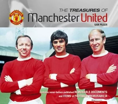 The Treasures Of Manchester United By Wylie Mark Hardback Book The Cheap Fast • £6.49