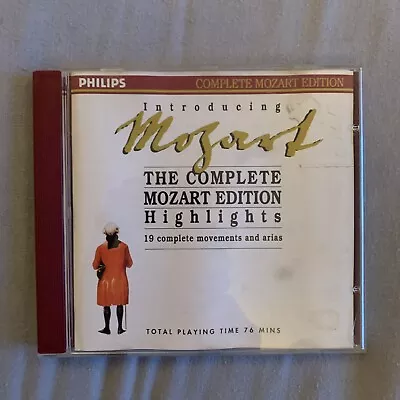 Introducing Mozart The Complete Mozart Edition Philips CD Album • £1.99
