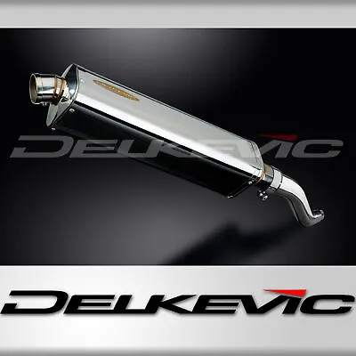 Kawasaki Z750S Z750 2007-2012 420mm Tri-Oval Stainless Exhaust Silencer Can Kit • $209.62