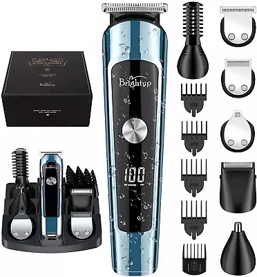 Beard Trimmer Mens Grooming Kit With Hair Clippers Electric Razor Shavers For • $35.99