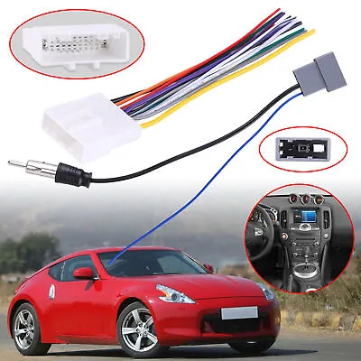 For Nissan Car Stereo Wiring Harness Adapter Cable Radio Plug  70-7552 • $3.85