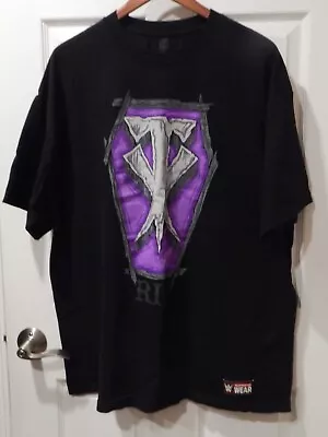 Vintage Used WWE WWF WCW Wrestling Undertaker 2 XL Black T-shirt • $19.99