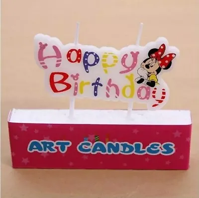 1 Pc Minnie Mouse Cake Candle Kids Birthday Party Supplies. • $4.99