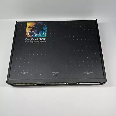 Measurement Computing/ IOtech DaqBook/100 Portable PC-Based Data Acquisition • $199.95