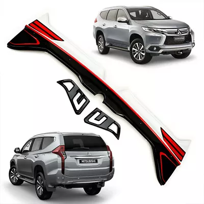 Middle Rear Tailgate Spoiler LED Pearl Fits Mitsubishi Pajero Sport 2016 - 2019 • $333.73