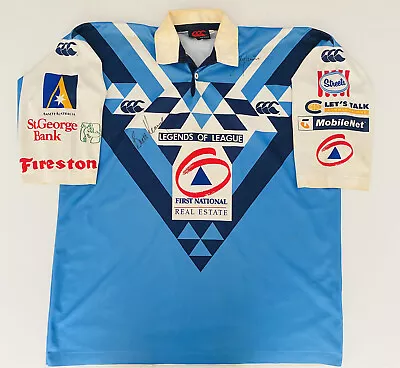 $639.99 • Buy Vintage Legends Of League Rugby #6 NSW JERSEY 1996 Canterbury - Size 3XL -Signed