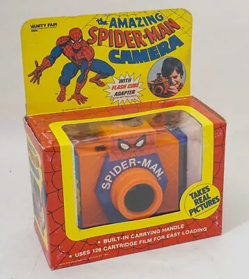 Spiderman FILM  Camera Vintage Vanity Fair 1978 UNUSED OLD SHOP STOCK • £99