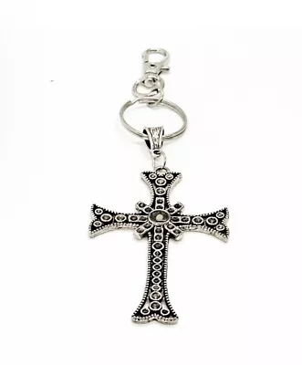 Large Mustard Seed Cross Keychain Faith Gift Matthew 17 20 Christian Keychain • $12.95