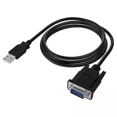 SABRENT USB 2.0 To Serial (9-Pin) DB-9 RS-232 Adapter Cable 6ft Cable • $13.99