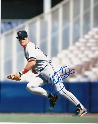 MICKEY TETTLETON  DETROIT TIGERS   ACTION SIGNED 8x10 • $17.99