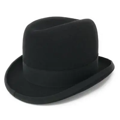 Homburg Mens Hat Wool Felt Lined Winston Churchill Classic Hat  S/M/L/XL/XXL • £48.95