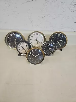 Vintage Westclox Big Ben Baby Ben Alarm Clock Lot Of 6. CC3 • $60