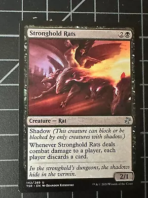 Stronghold Rats Time Spiral: Remastered 142 MTG NM+ Never Played • $1