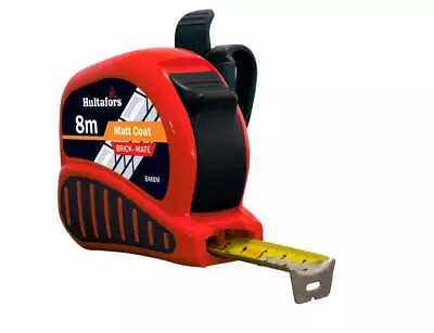HUL352403 BM8M Brick-Mate Pocket Tape 8m (Width 25mm) (Metric Only) • £23.73