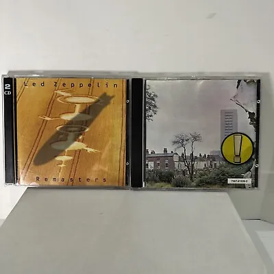 Led Zeppelin Remasters - CD 2 Discs & LED ZEPPELIN IV CD Stairway To Heaven Set • $15