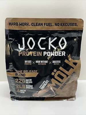 Jocko Molk Whey Protein Powder  Chocolate 2lb Exp: 01/2026 • $44