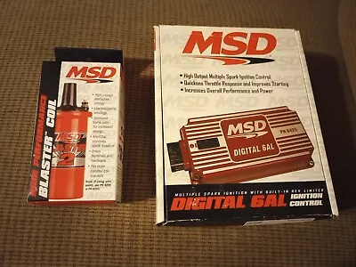 MSD 6AL Ignition Kit Digital Box 6425 Blaster 2 Coil 82023  • $375