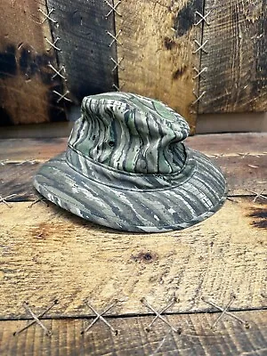 Vintage Sports Afield Bucket Hat Size S Realtree Camouflage Workwear Made In USA • $31.67