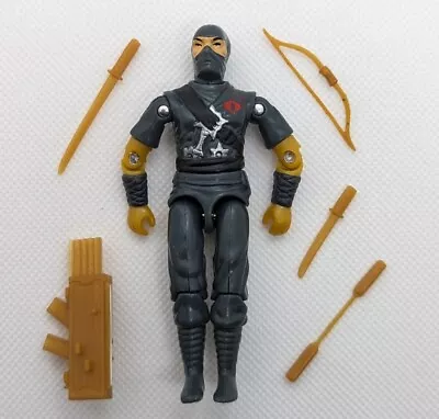 GI Joe Black Major Custom Storm Shadow Dark Grey Cobra Ninja Master Viper ARAH • $27.99