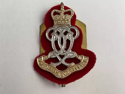 The Queens Own Hussars Regiment Collar Badge British MIlitary • £9.95