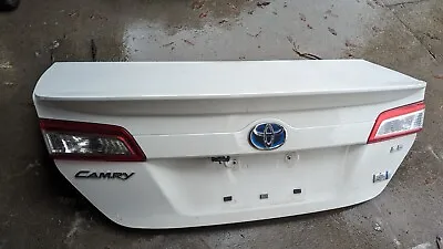 12-14 Toyota Camry Rear Trunk Lid Decklid Deck Lid  Spoiler  Oem  Non Dented • $345