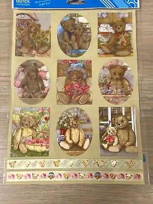 DUFEX Foil Stickers - Teddy Bears ** MULTIBUY OPTIONS AVAILABLE ** • £0.99