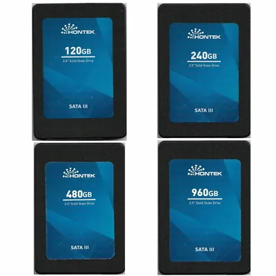 $32.95 • Buy Hontek 2.5  120GB To 960GB SSD (Solid State Drive) SATA Hard Drive