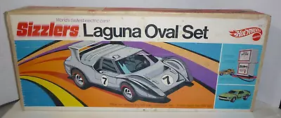 Vintage Hot Wheels Redline Era SIZZLERS - LAGUNA OVAL SET In Box -Missing Car • $9.99