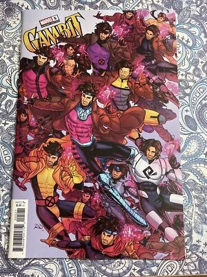 $9.99 • Buy GAMBIT #5 RUSSELL DAUTERMAN COSTUME DESIGN VARIANT COVER B 2022 Marvel Comics