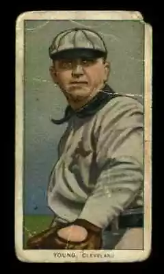 1909 T206 Cy Young (Glove Shows) - PR (Sweet Caporal) • $1100