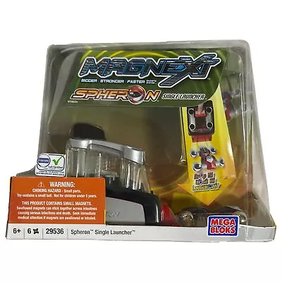 Mega Bloks Magnext Spheron Single Launcher & Red Car Set • $25.88