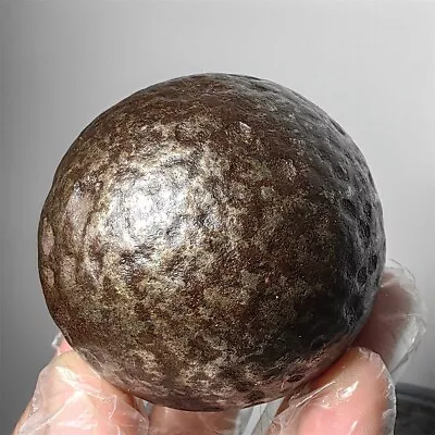 939g  Natural Ancient Iron Meteorite Sphere From   China  S401 • $179