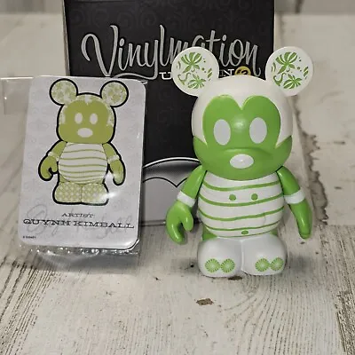 DISNEY Vinylmation 3  Park Set 2 Urban With Box Chaser Green Tea • $10