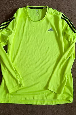 Men Adidas Running Long Sleeves Top Size M • £8