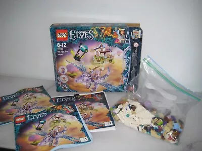 LEGO Elves: Aira & The Song Of The Wind Dragon (41193) USED AND COMP & BOX • $95