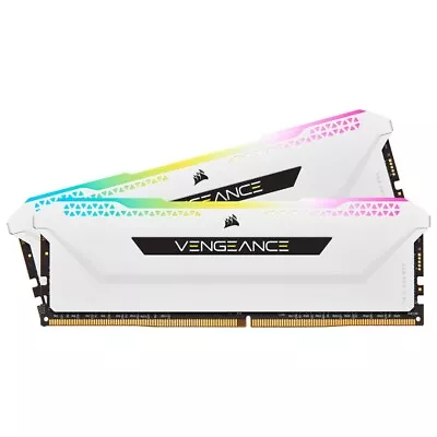 Corsair Vengeance RGB PRO SL White 32GB Kit (2x16GB) 3600MHz DDR4 Memory Kit • £104.31